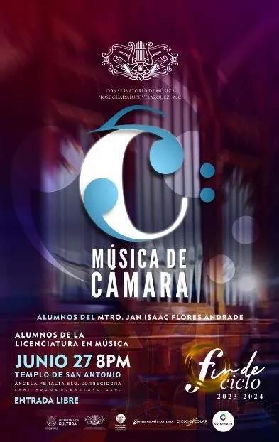 Imagen del album "Extensión cultural en Querétaro mediante la música de concierto"